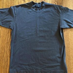 Talentless heavy cotton mock tee